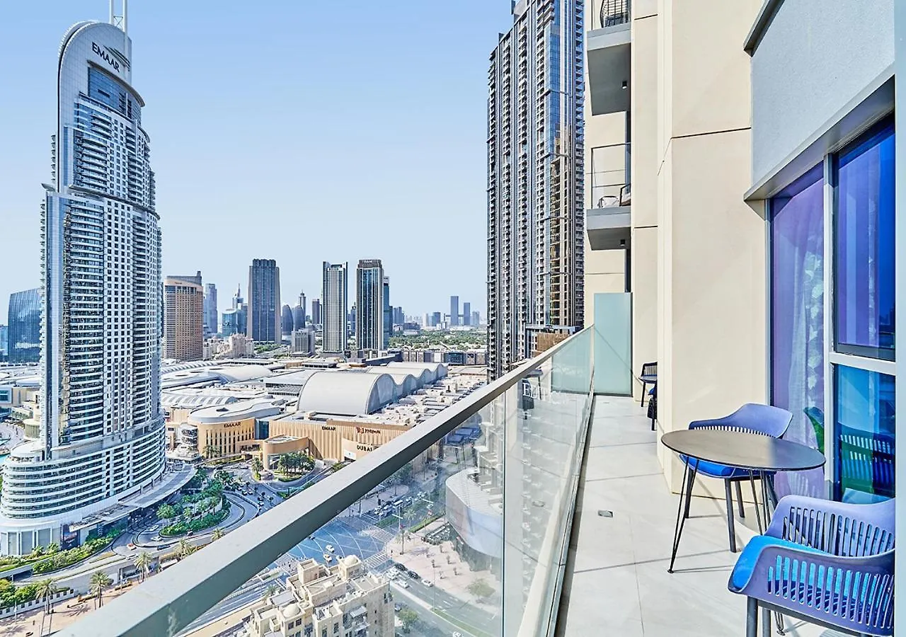 Апартаменты First Class 2Bd, Full Burj Khalifa View In The Heart Of Downtown Дубай
