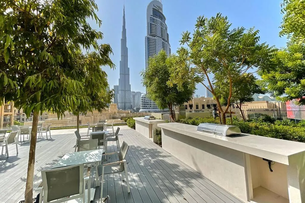 Apartament First Class 2Bd, Full Burj Khalifa View In The Heart Of Downtown Dubaj